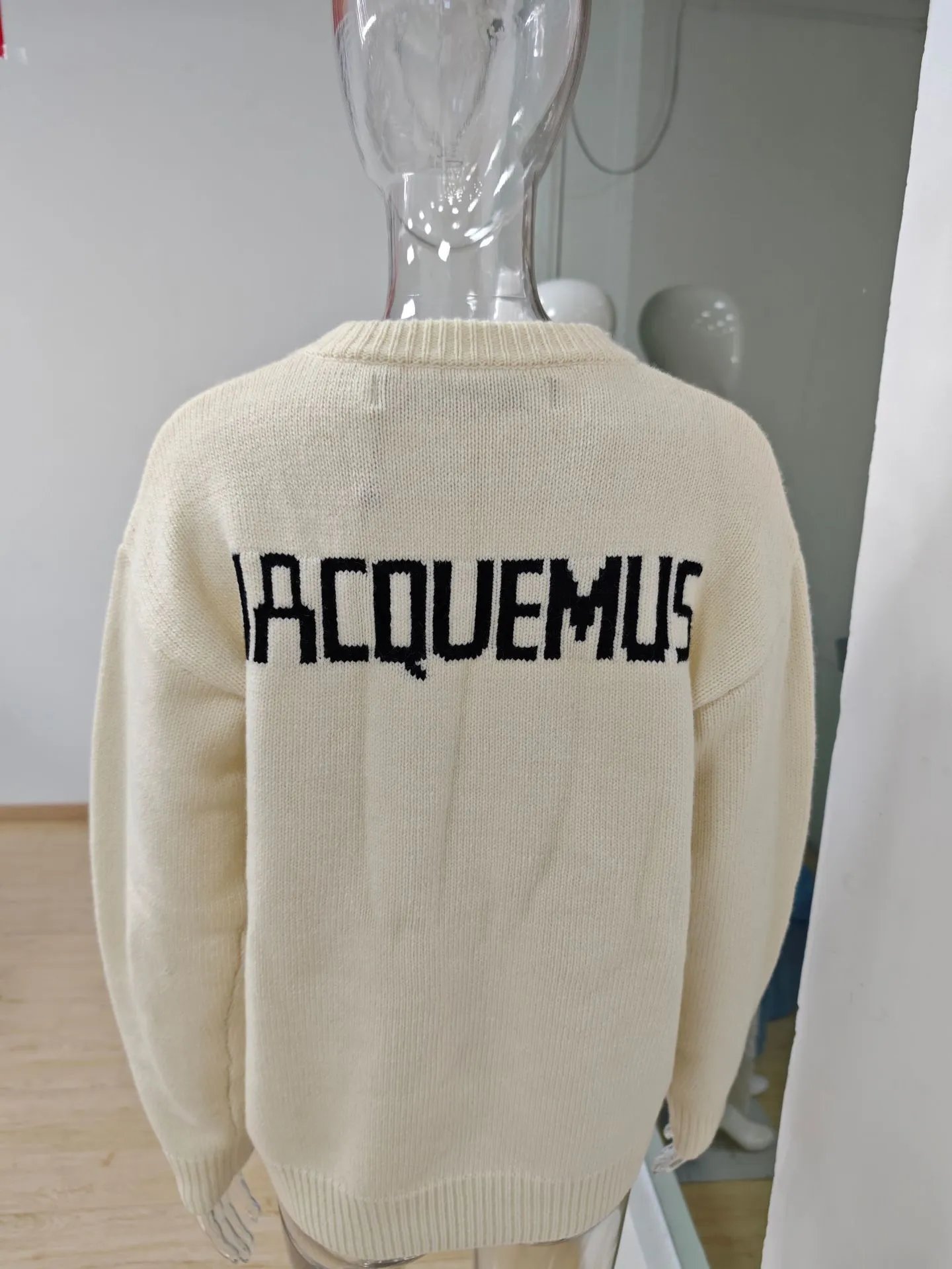 Jacquemus Cream Knit