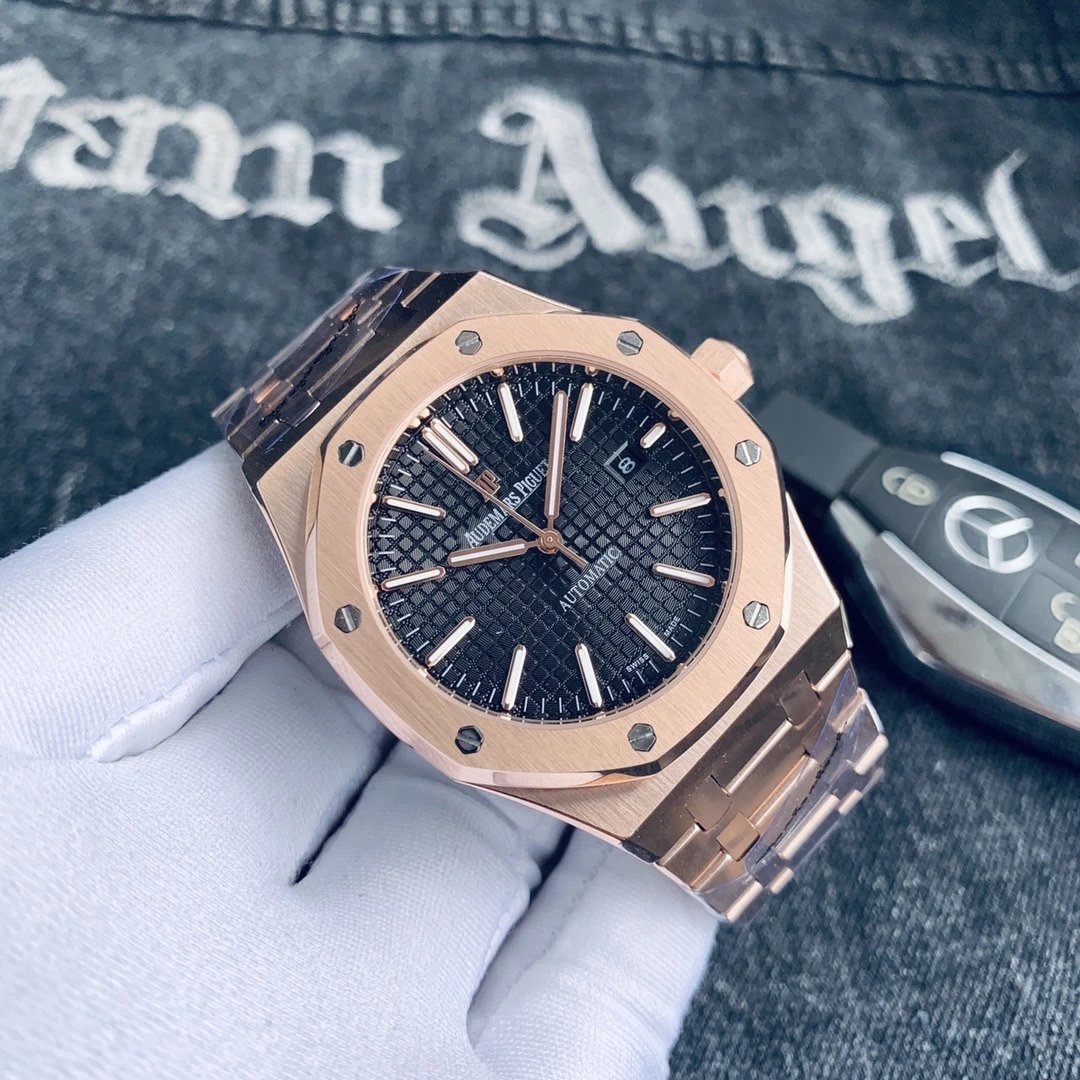 Audemars Piguet Rose Gold Automatic Watch