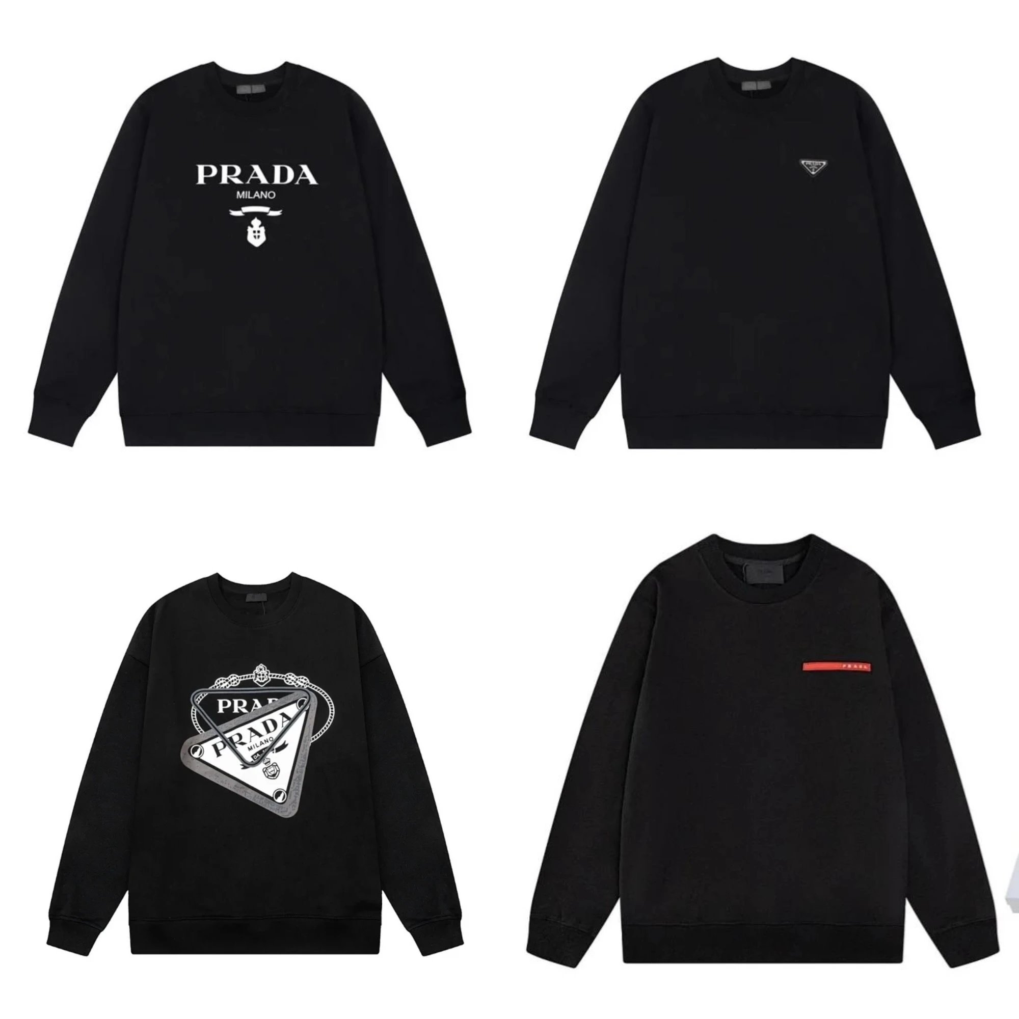 Prada Black Long Sle