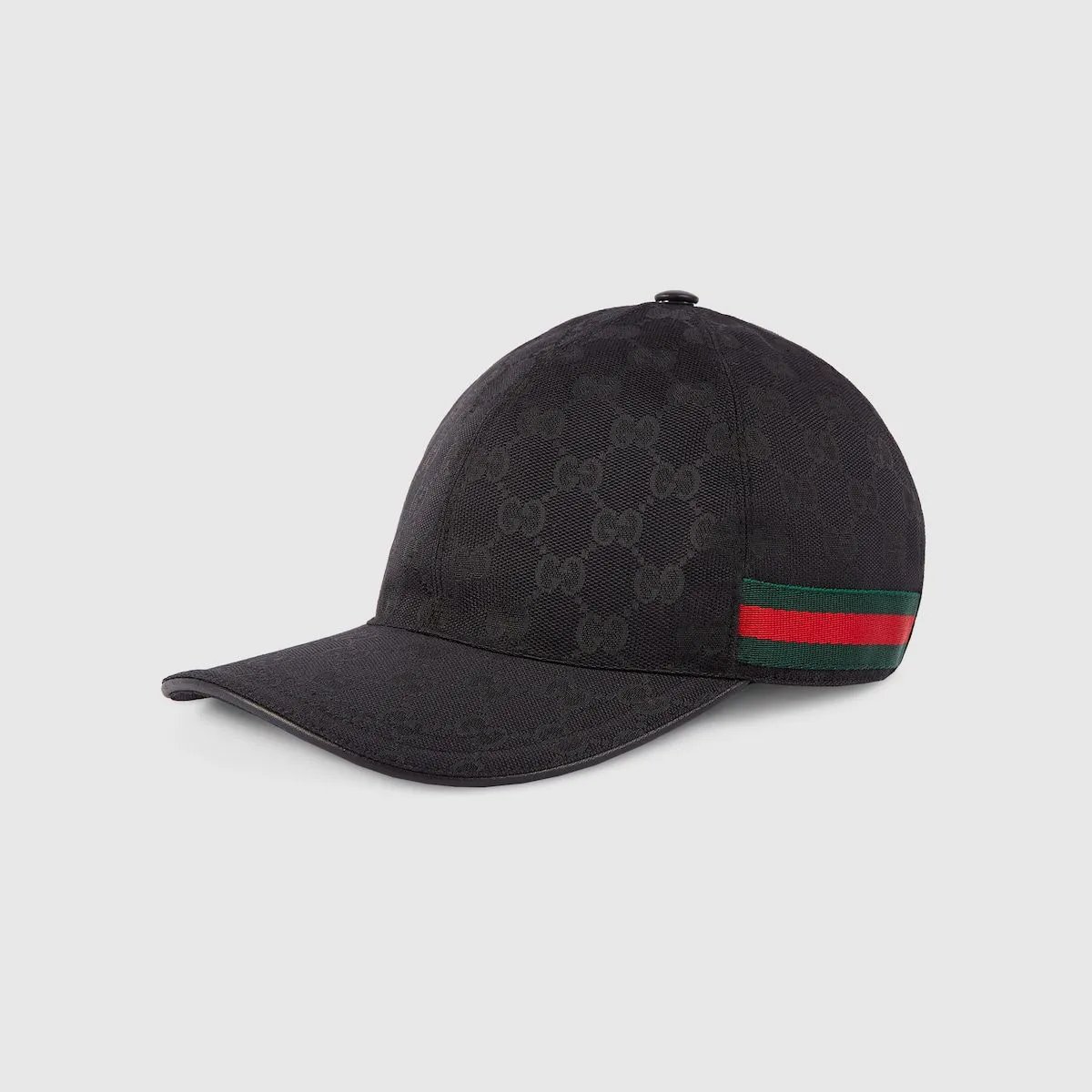 Gucci Black GG Baseb