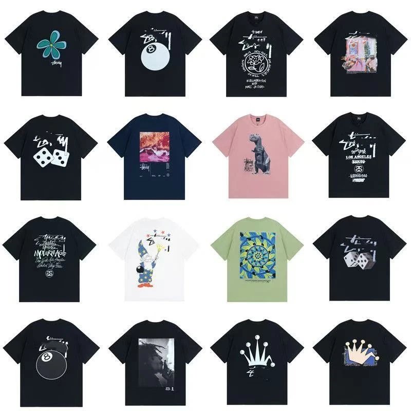 Stussy Black Short Sleeve T-Shirt