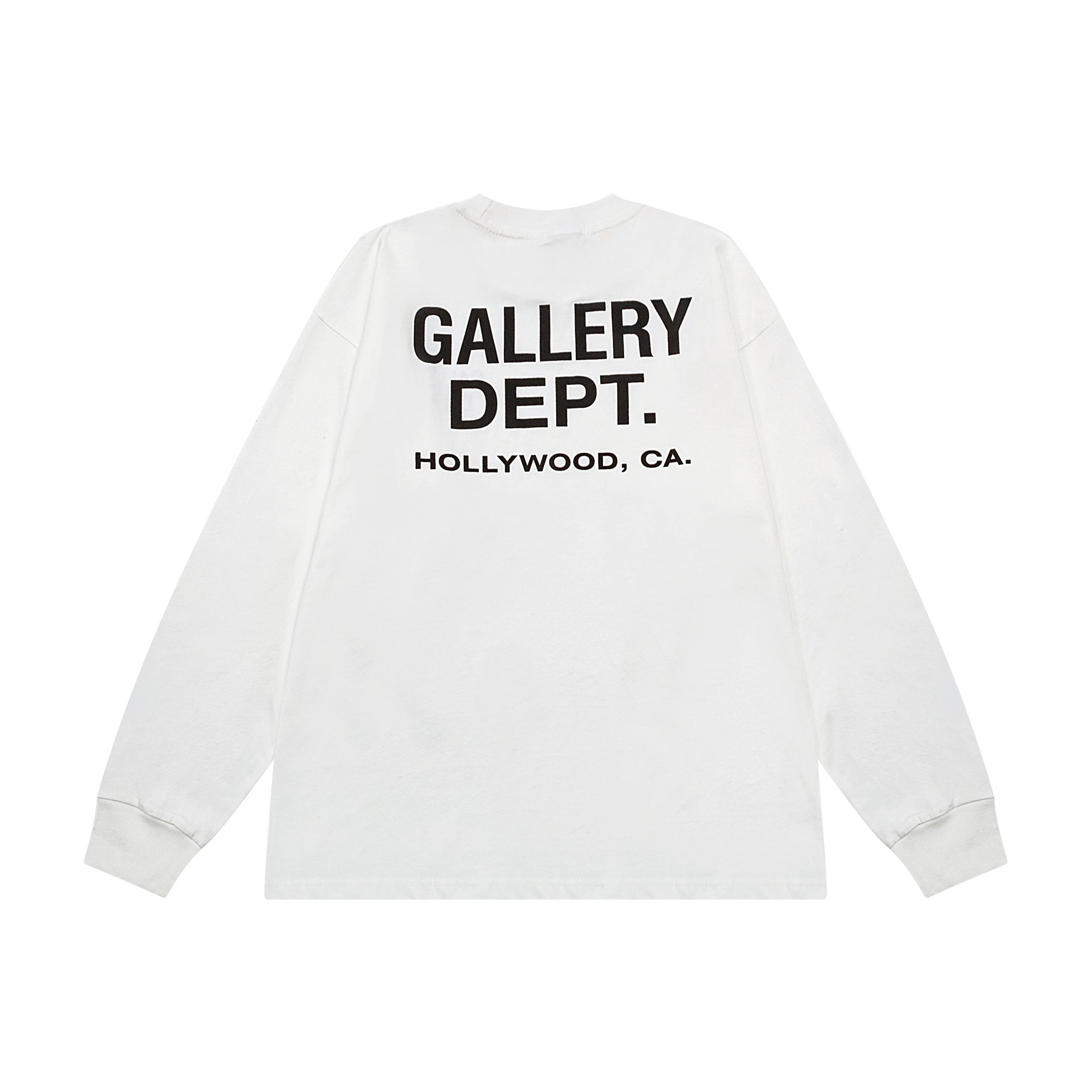 Gallery Dept. White Long Sleeve T-Shirt