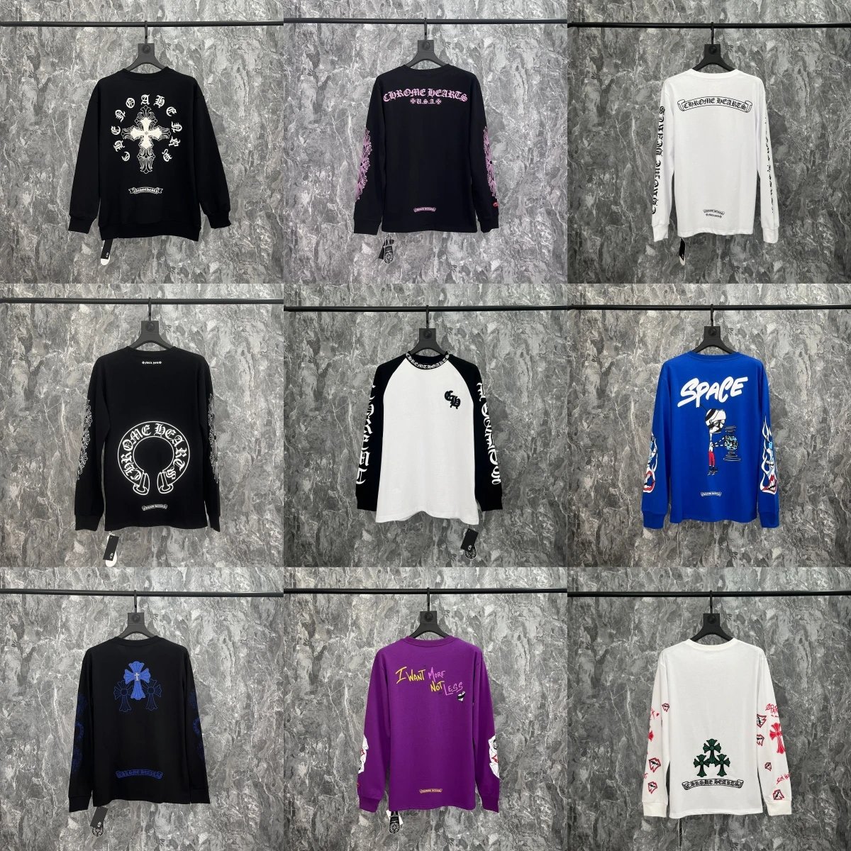 Chrome Hearts Long Sleeve T-Shirt