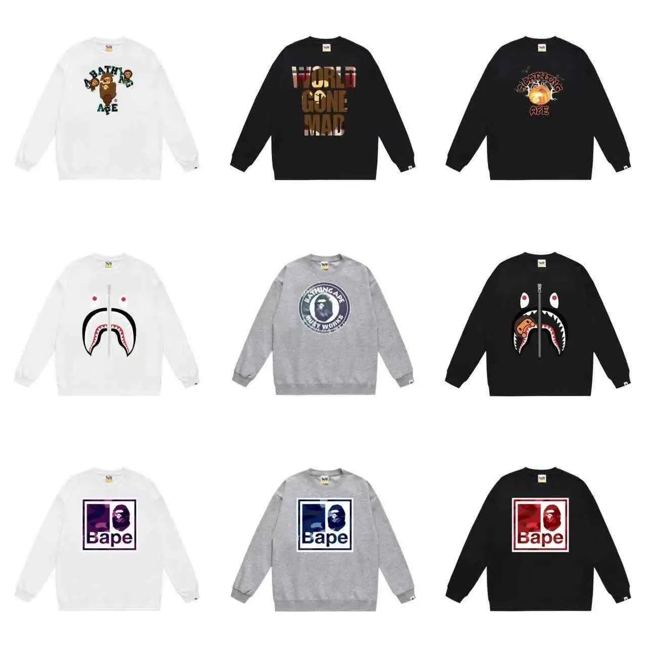 A Bathing Ape Long Sleeve Sweatshirt