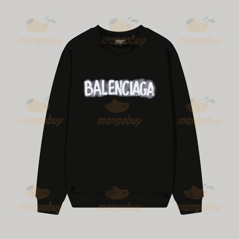 Balenciaga Black Logo Sweatshirt