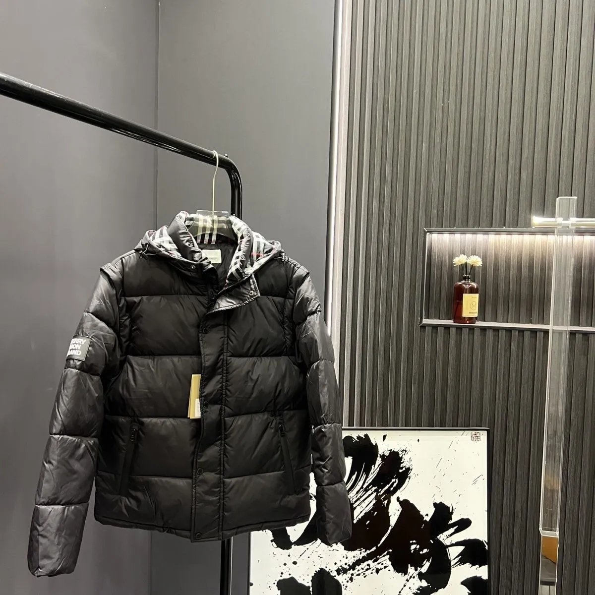 Burberry Black Puffer Jacket