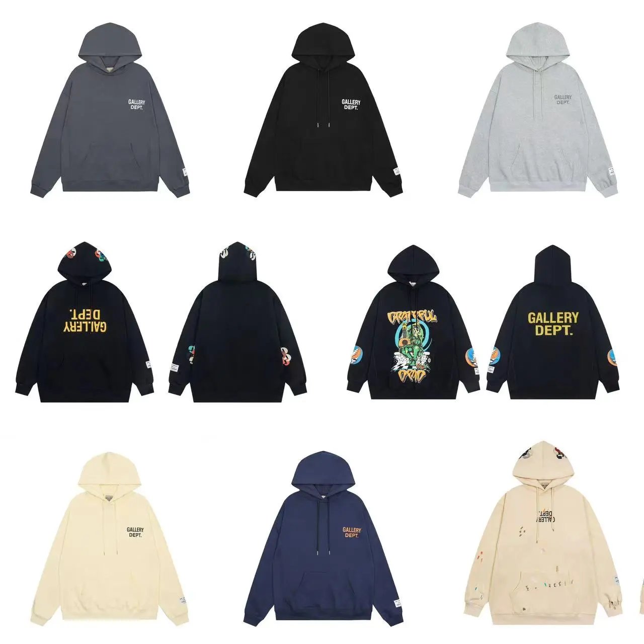 Gallery Dept. Hoodie in Various Colors and Styles