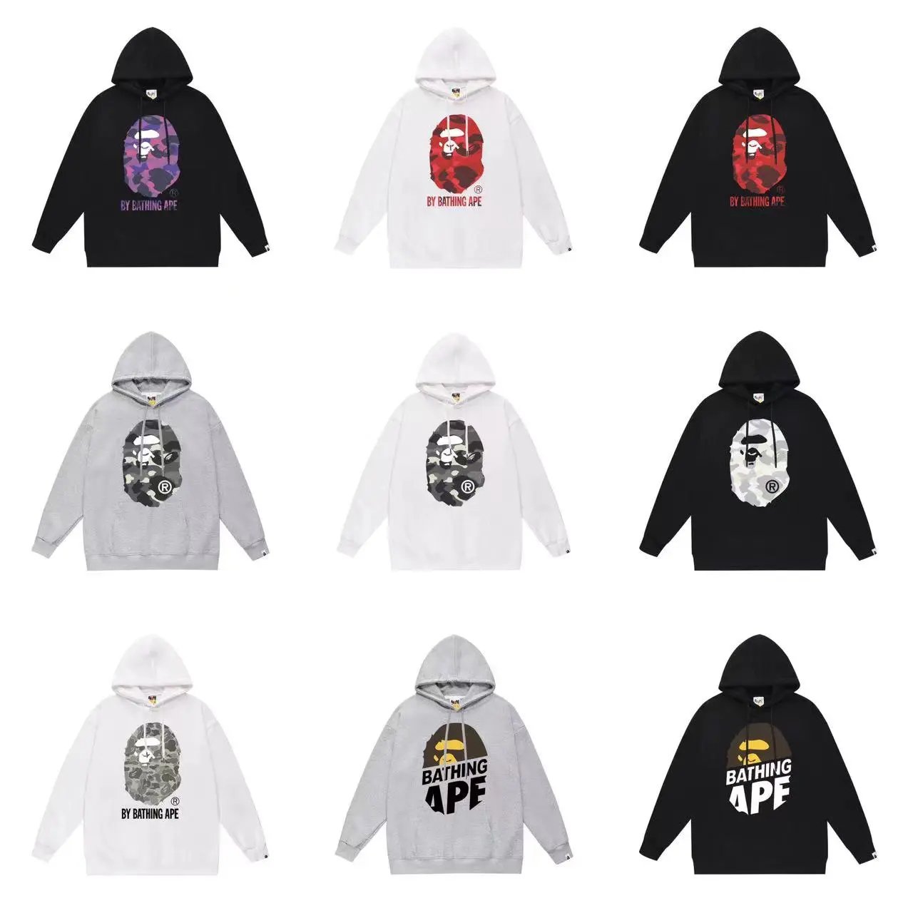 Bathing Ape Hooded Sweatshirt