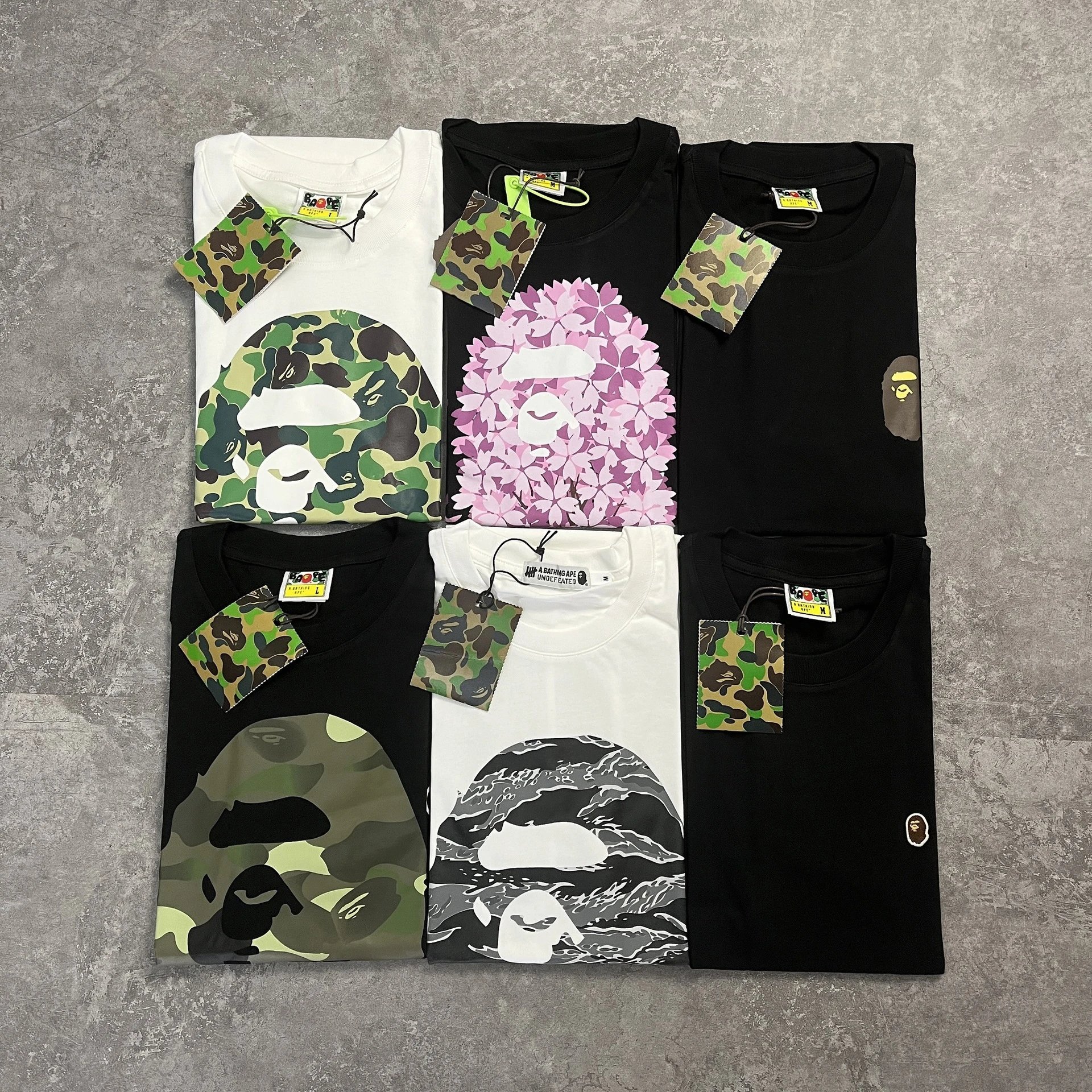 A BATHING APE Camo a