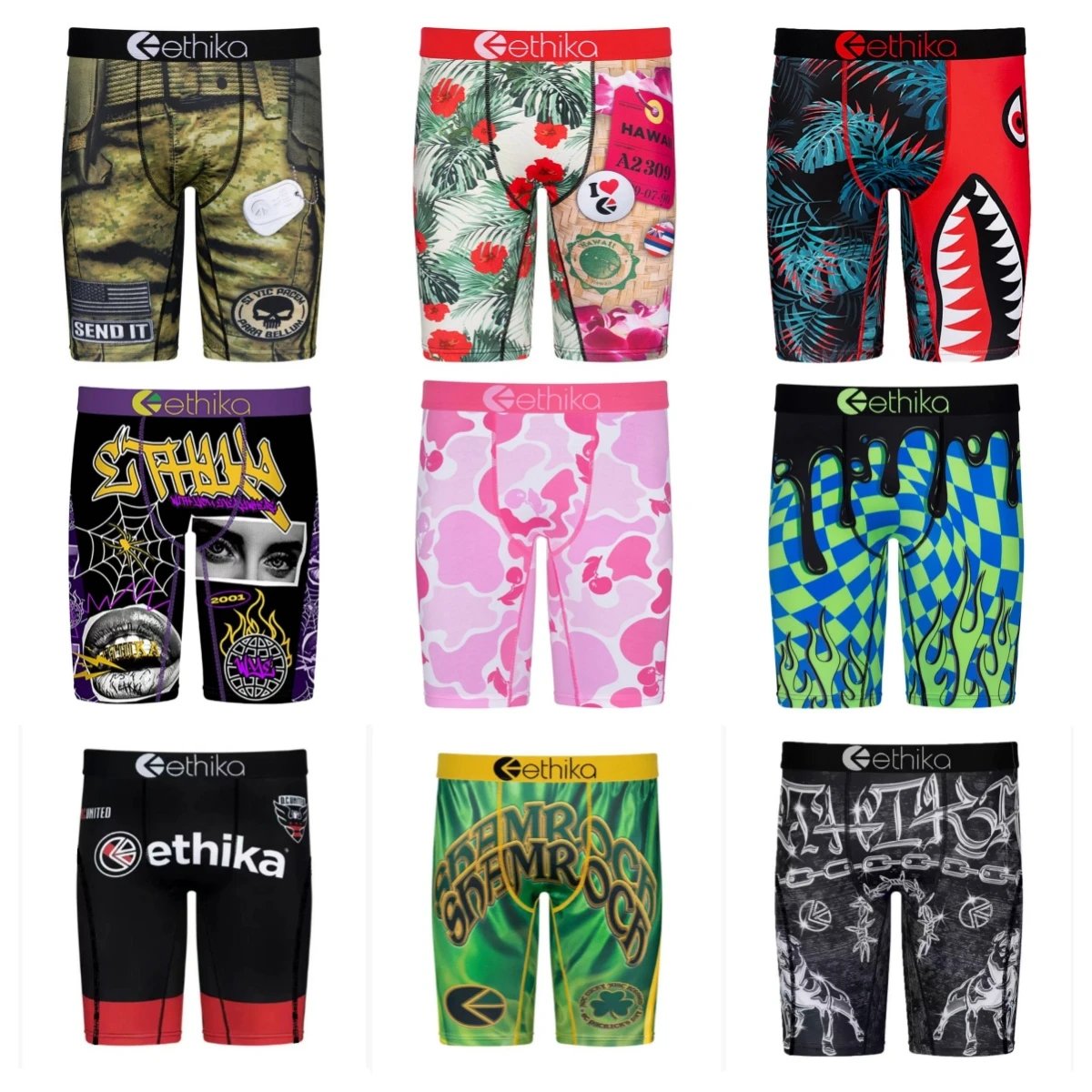 Ethika Colorful Grap