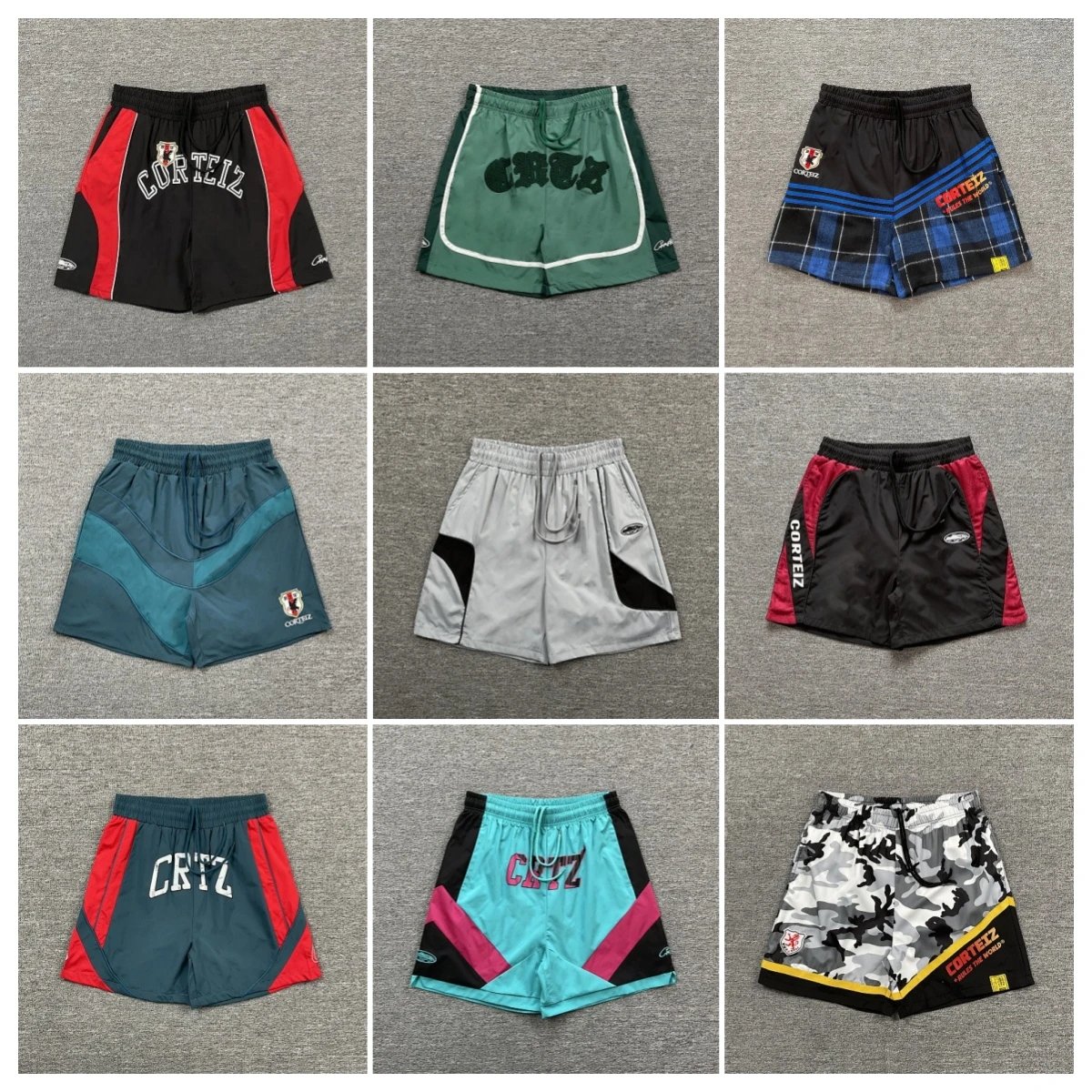 Cortez Colorblock Athletic Shorts