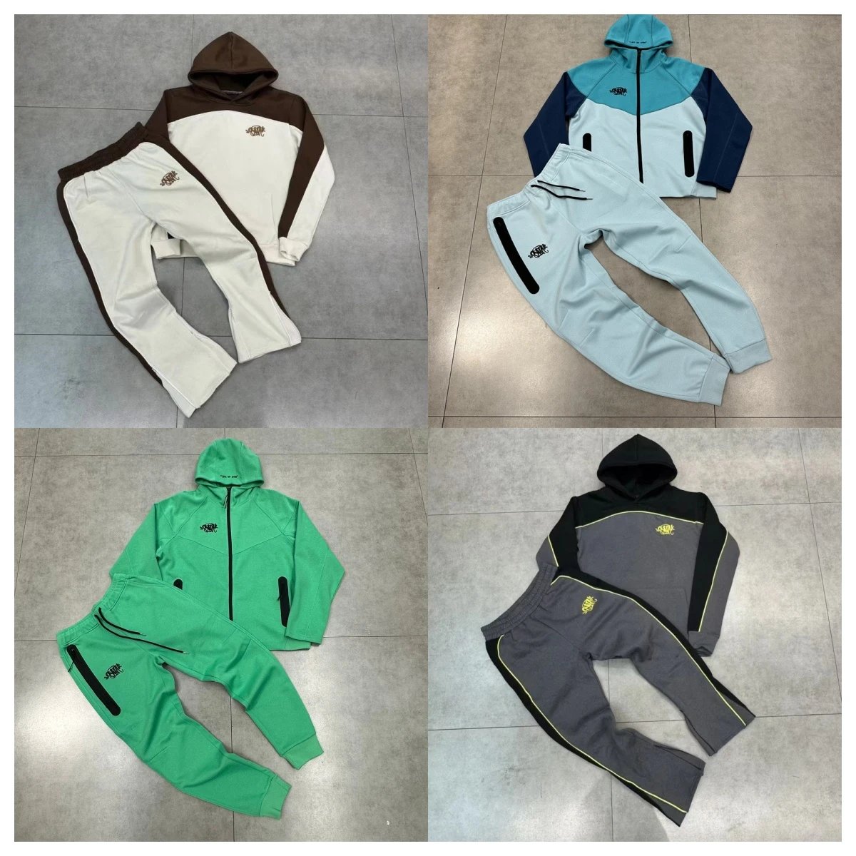 Colorblock Hoodie an