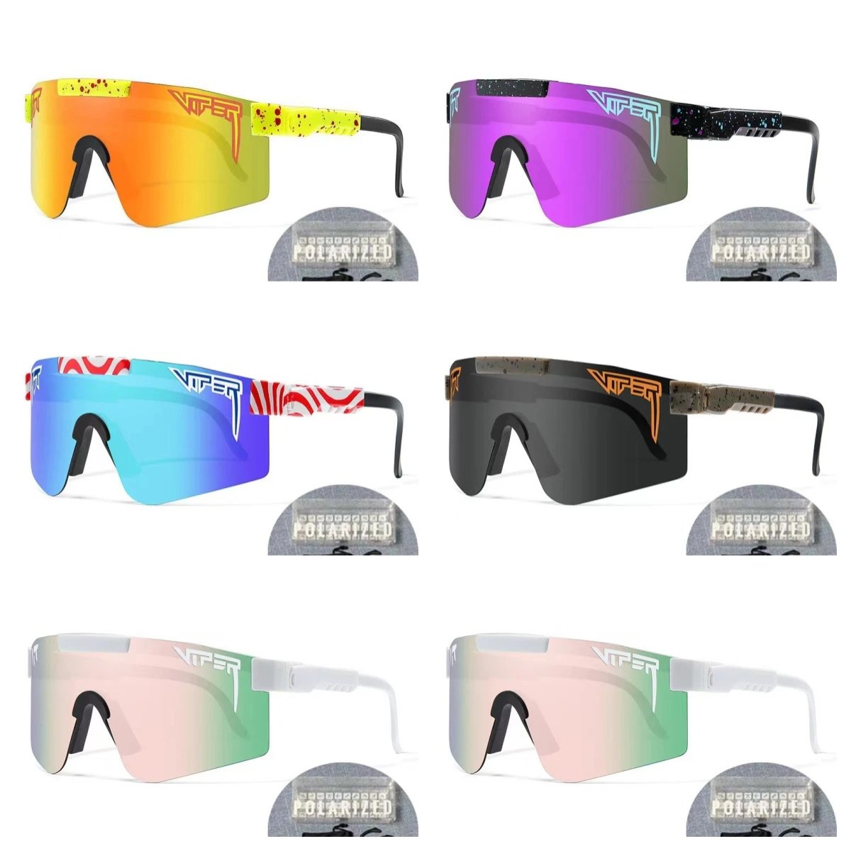 Viper Polarized Sports Sunglasses