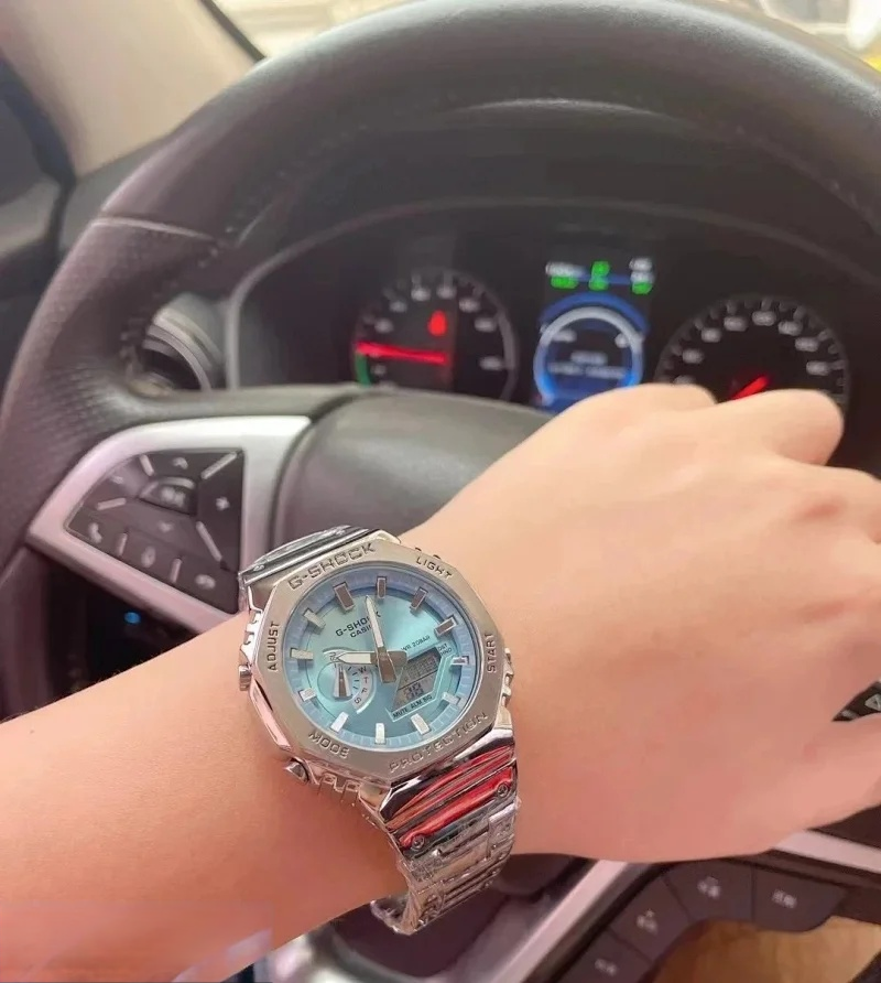 G-Shock Silver Octagonal Watch