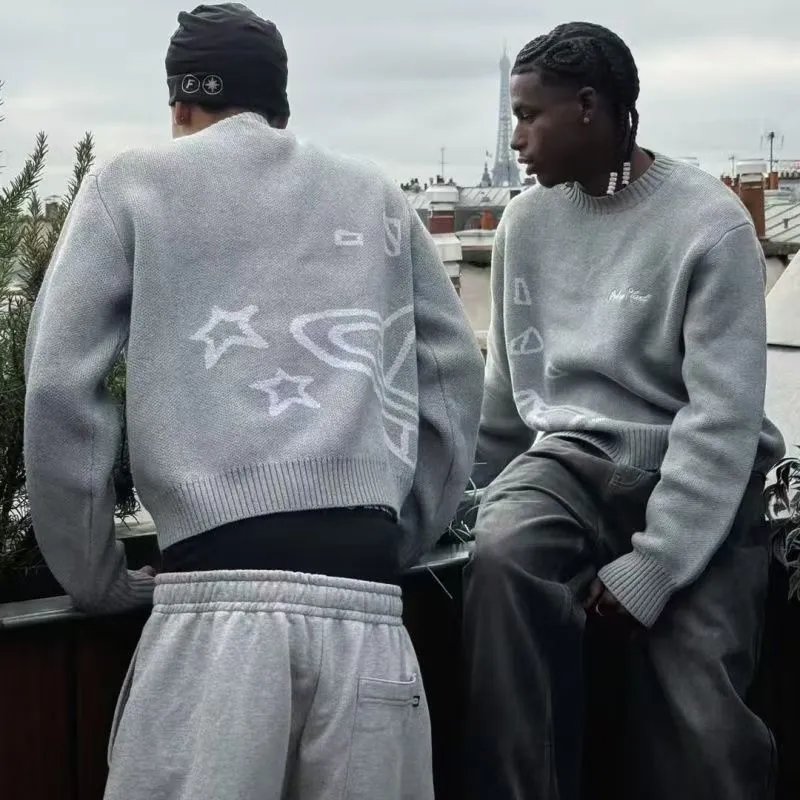 Nautica Grey Knit Sw