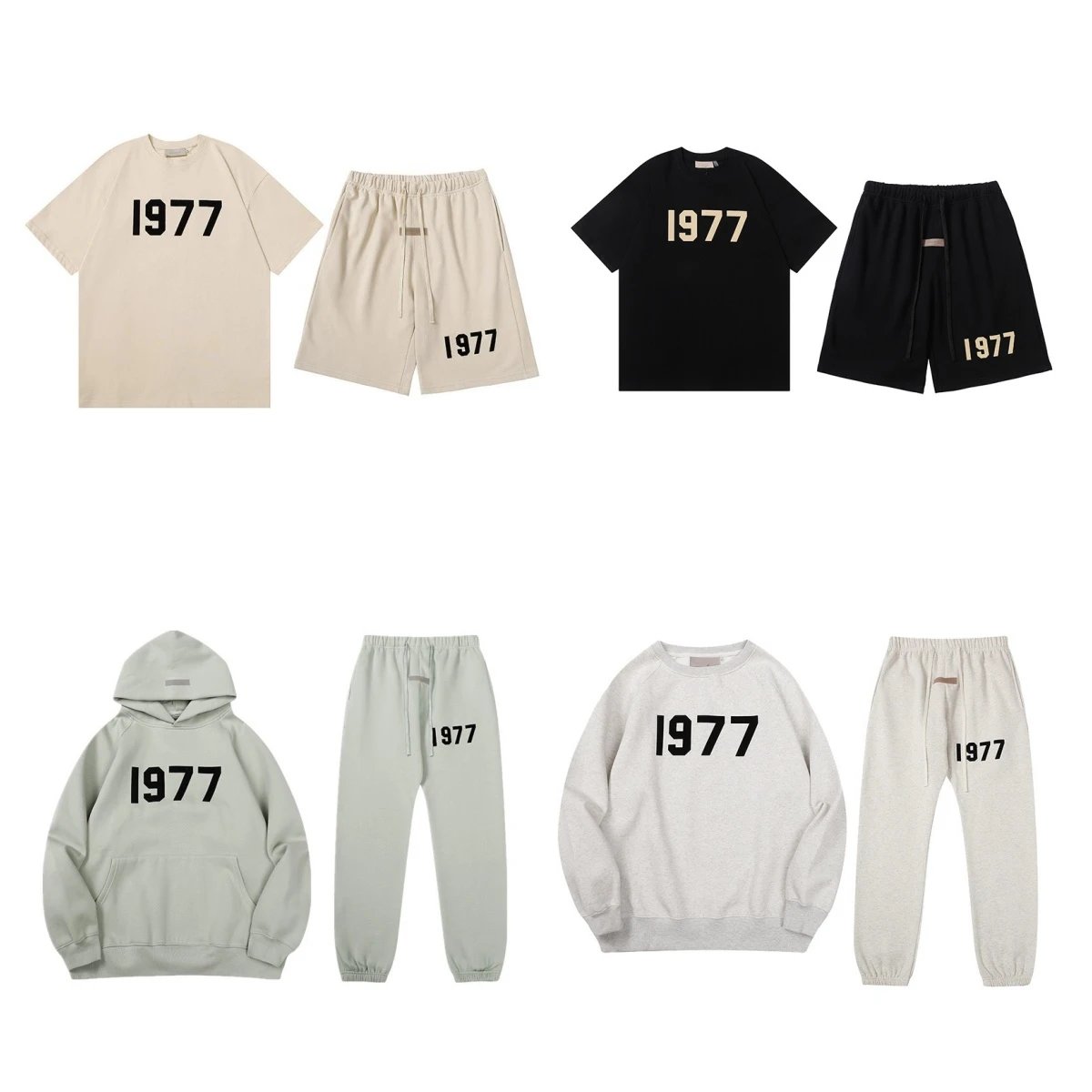1977 Beige and Black