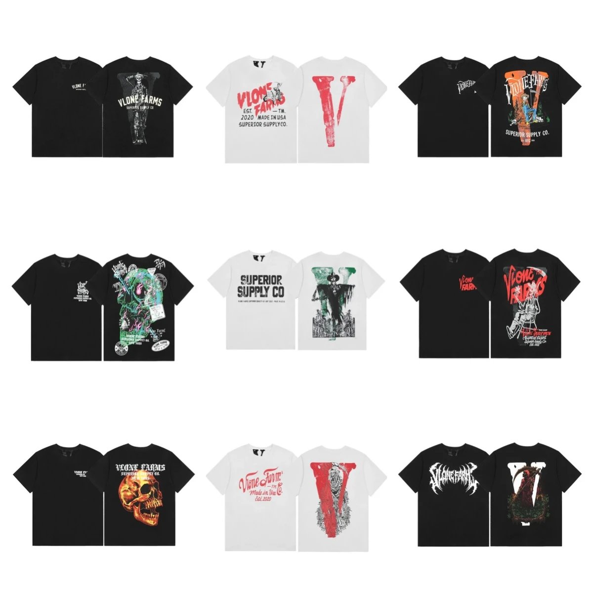 Vlone Farms Black an