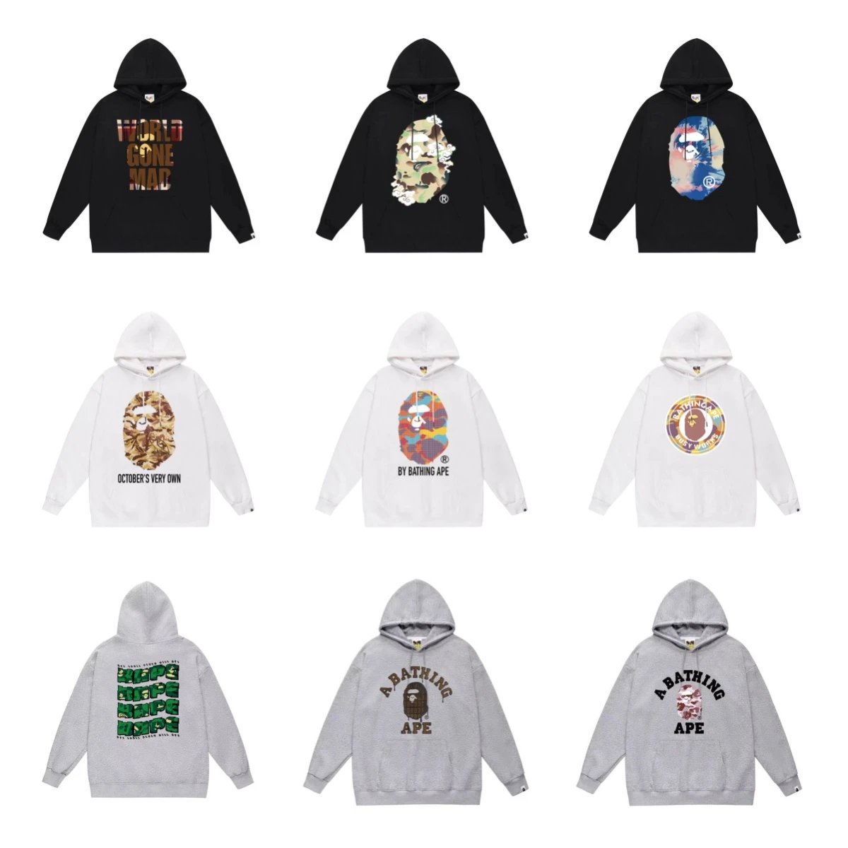 A Bathing Ape Black/