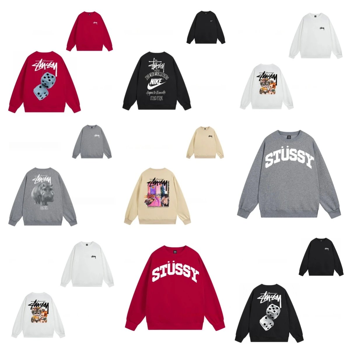 Stussy Graphic Crewn