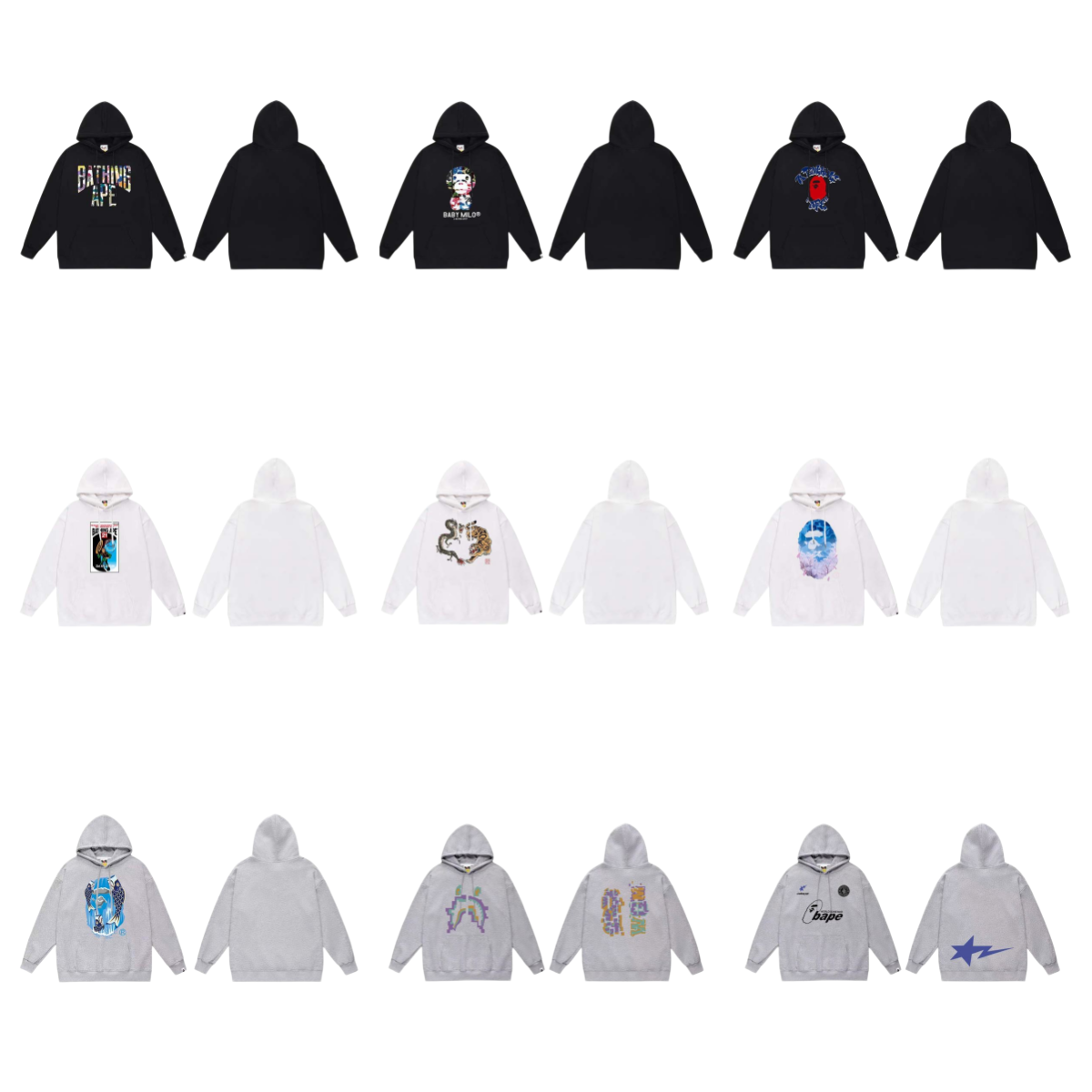 A Bathing Ape Black 