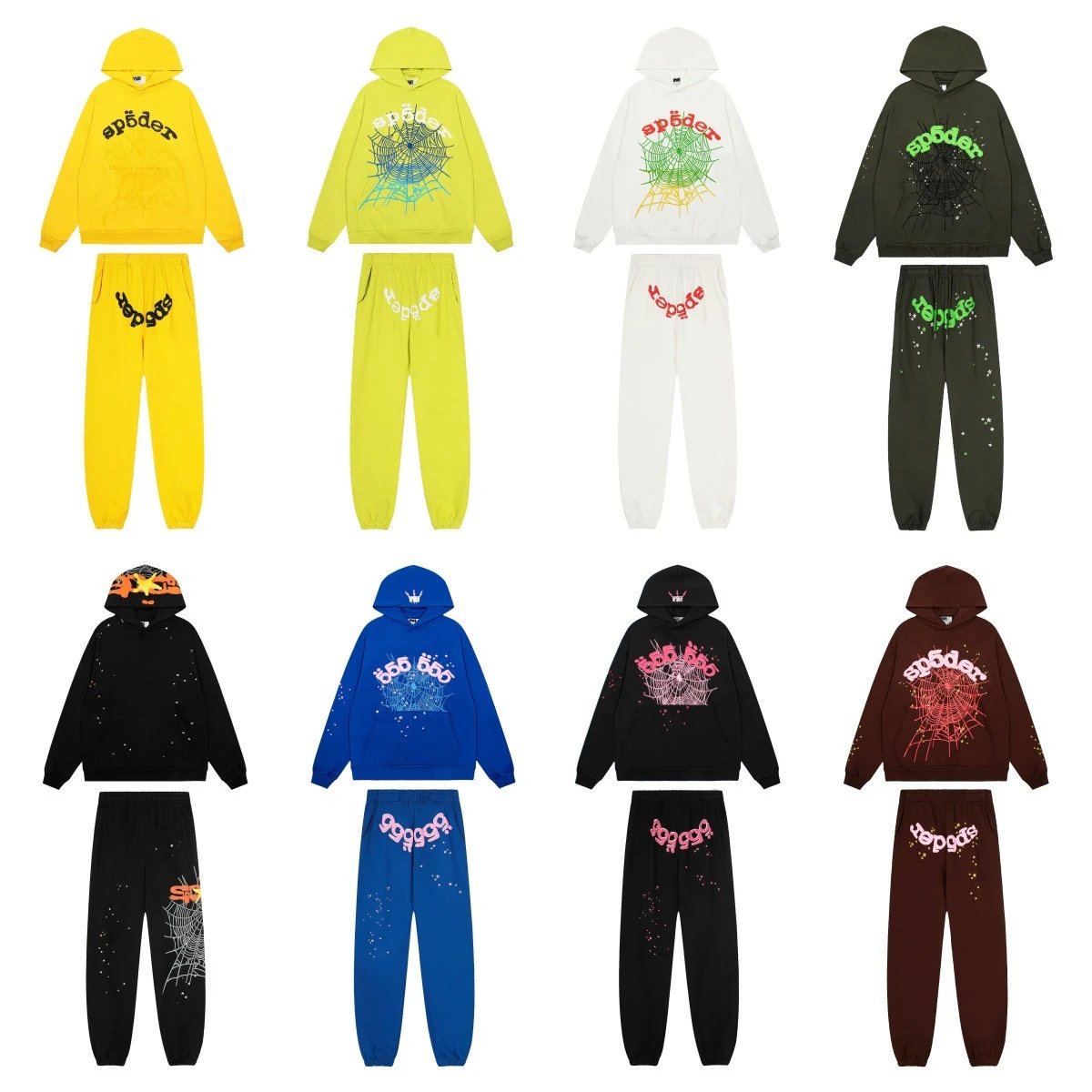 Spider Colorful Hood