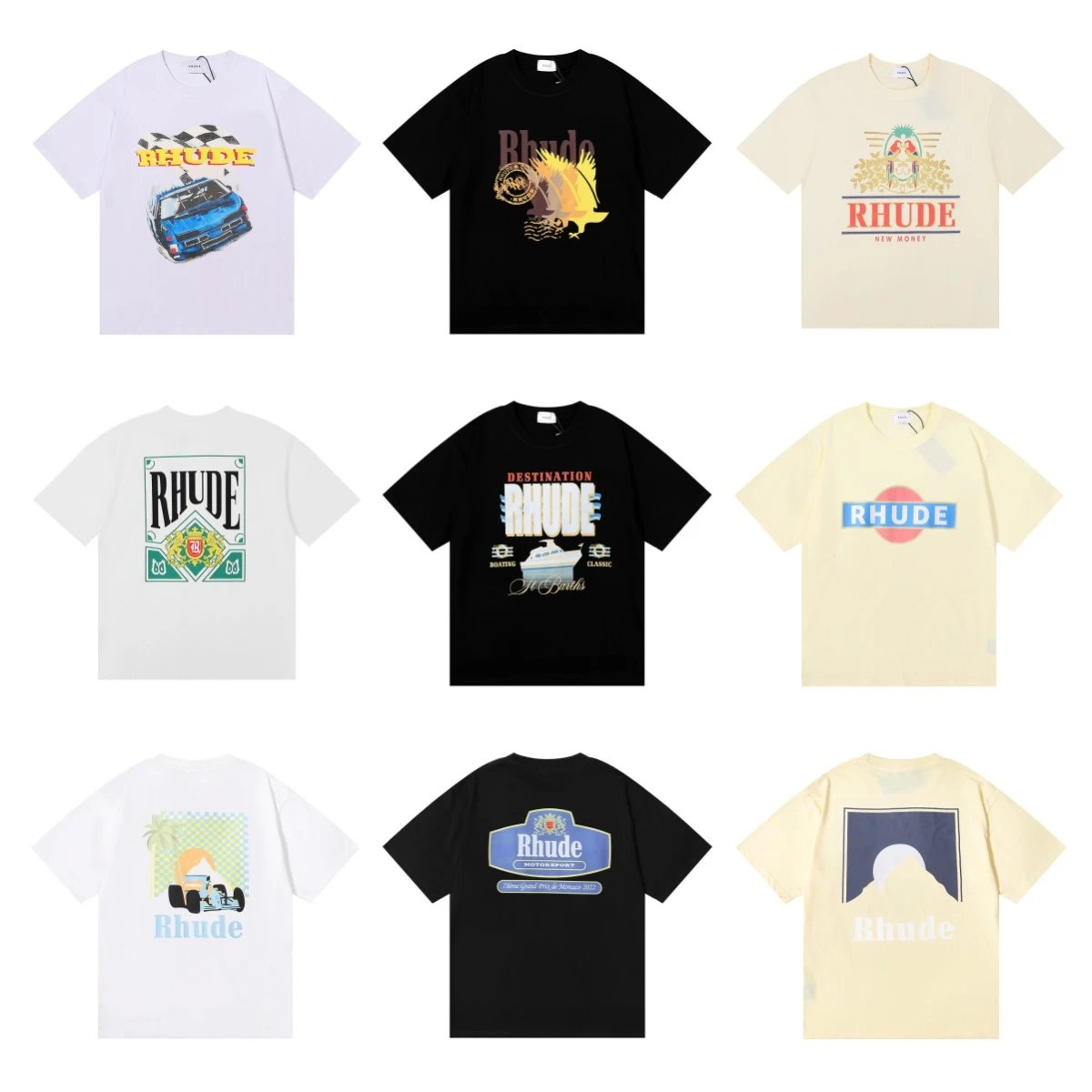 Rhude T-Shirt in Whi