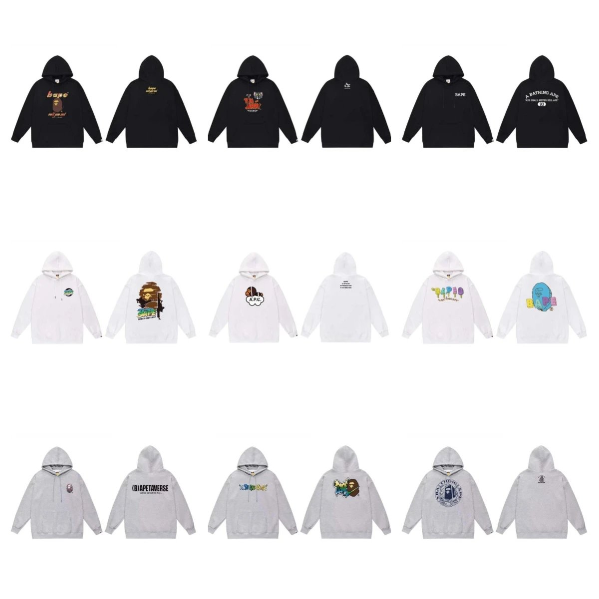 Bape Black Hoodie