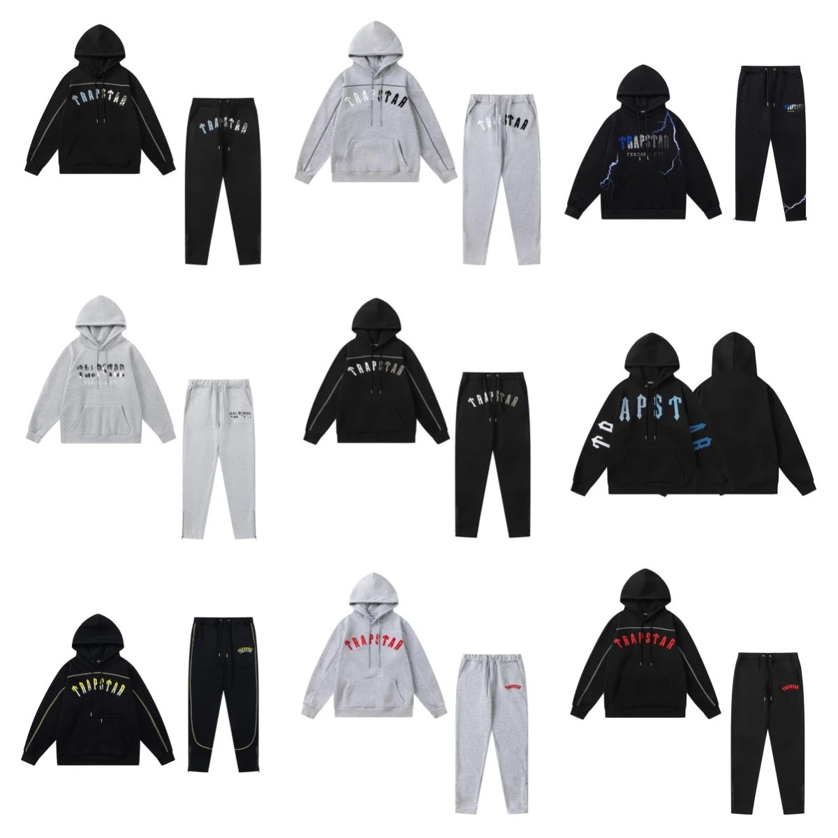 Trapstar Black Hoodi