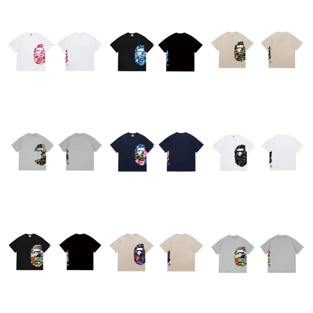 A BATHING APE Camo P