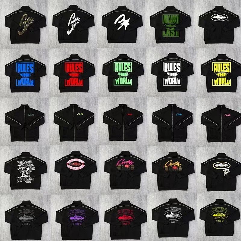 Black Zip-Up Track J