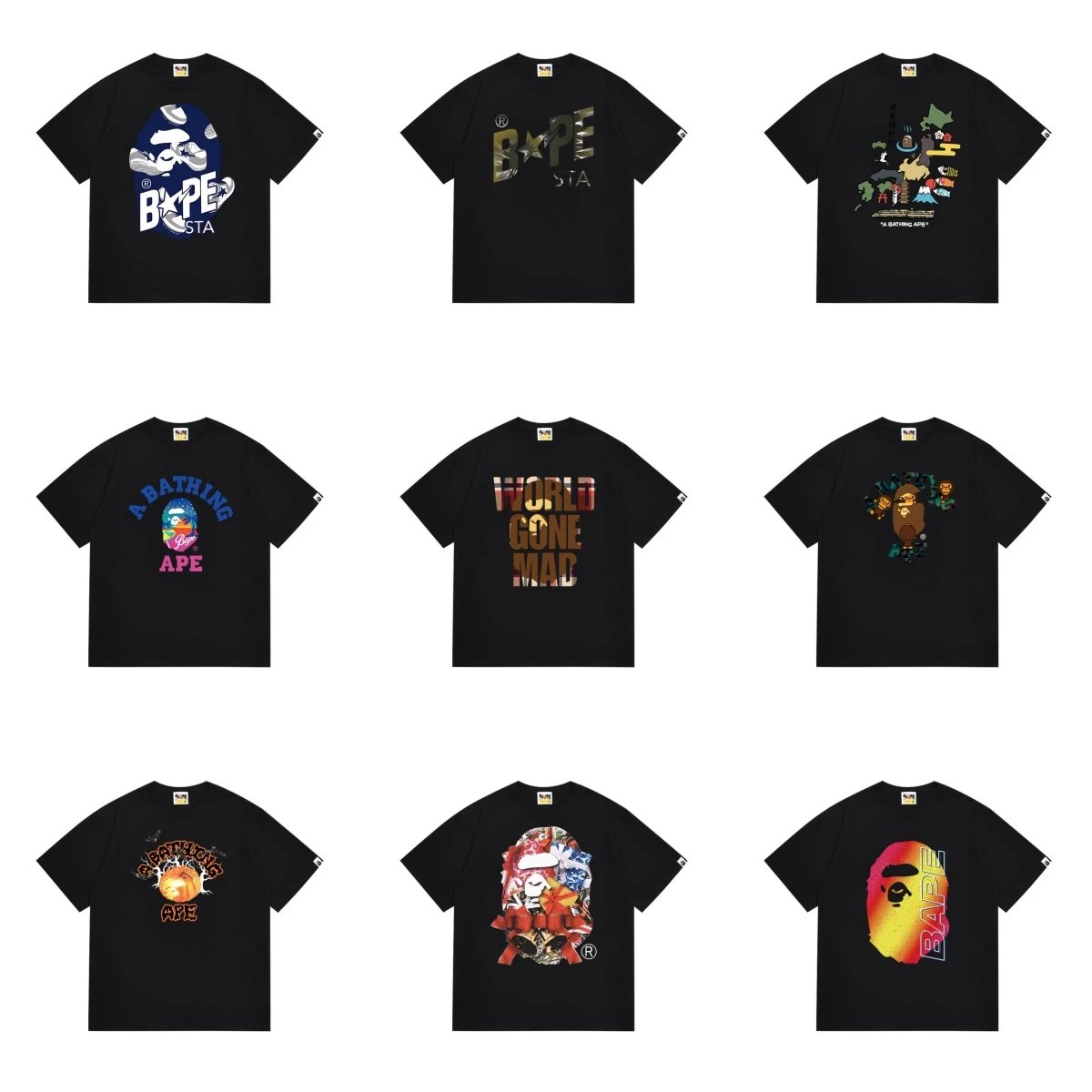 A Bathing Ape Black 