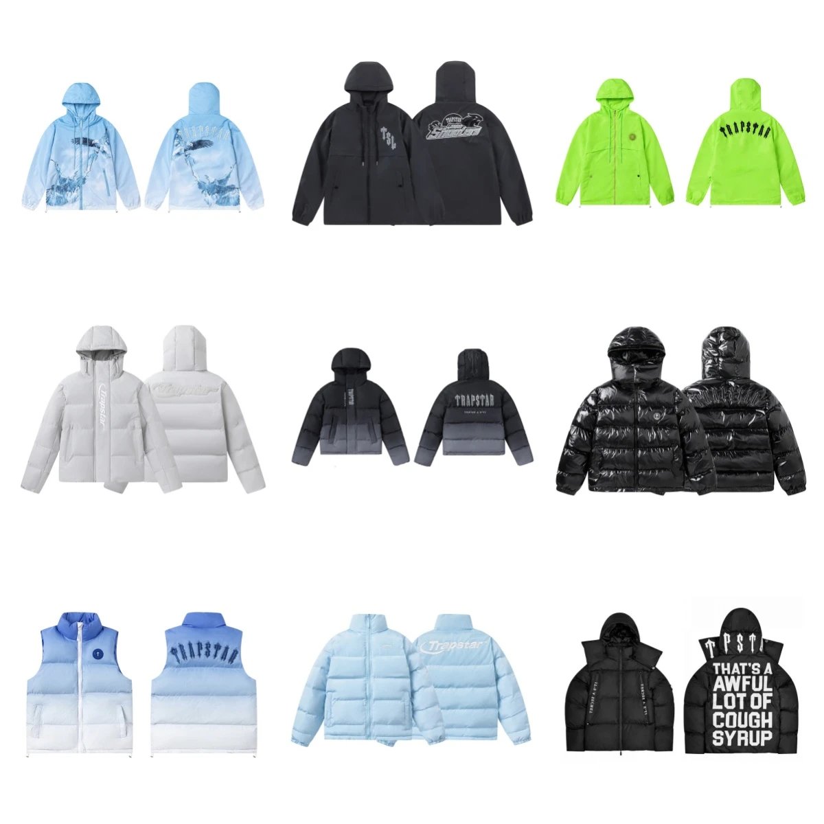 Trapstar Black Puffer Jacket