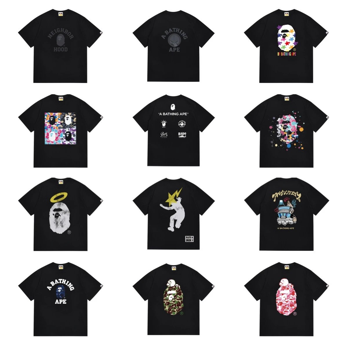 A Bathing Ape Black 