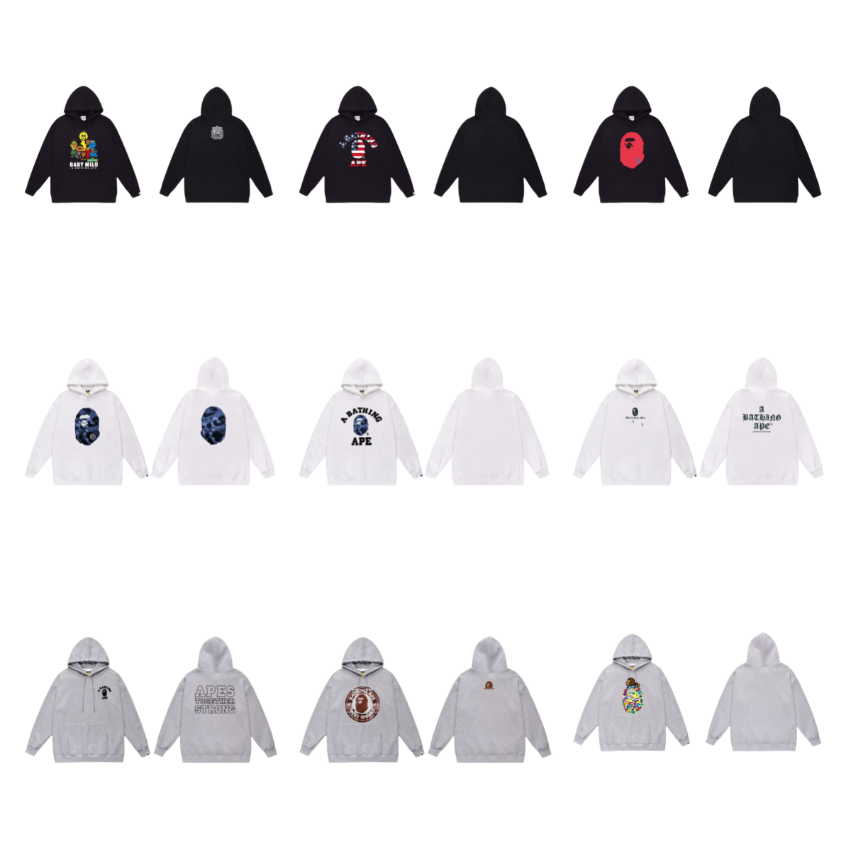 A Bathing Ape Black 