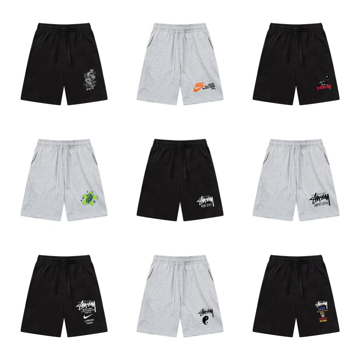 Stussy Black and Gre