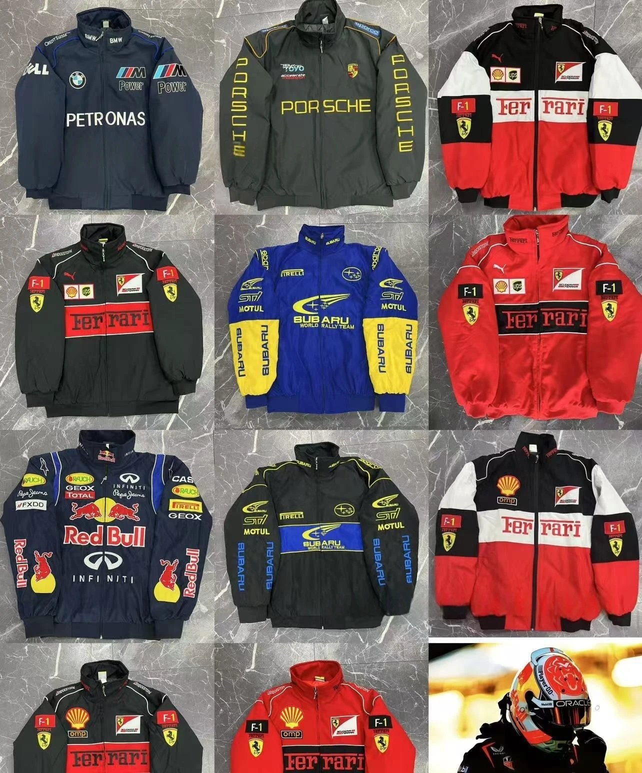 Ferrari Red Racing Jacket