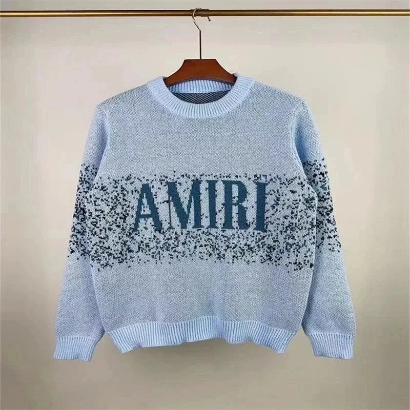 Amiri Light Blue Kni
