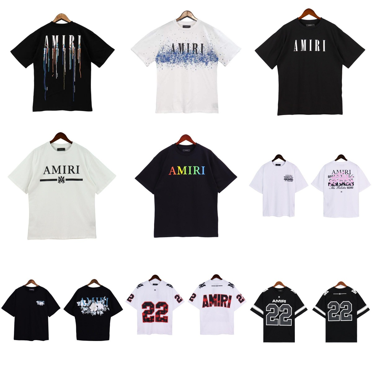 Amiri Black and Whit