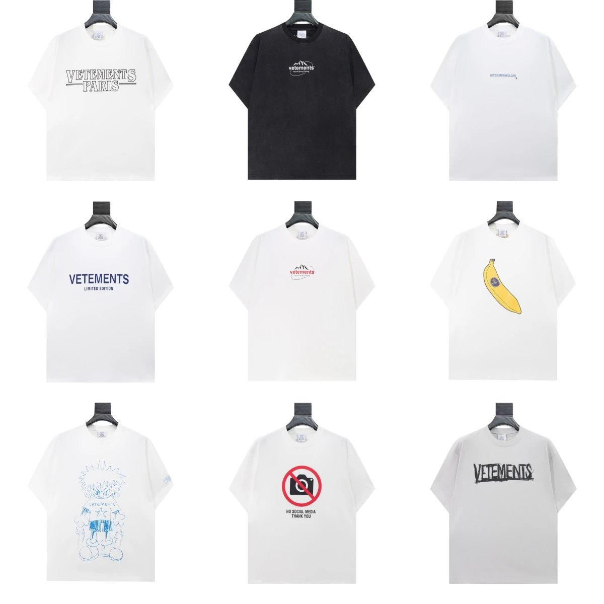 Vetements White Shor