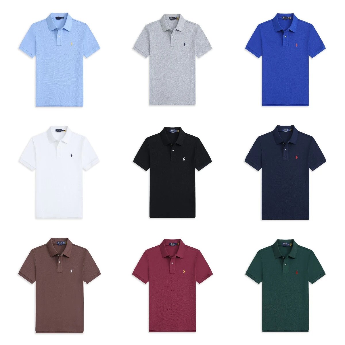 Ralph Lauren Polo Shirts in Various Colors