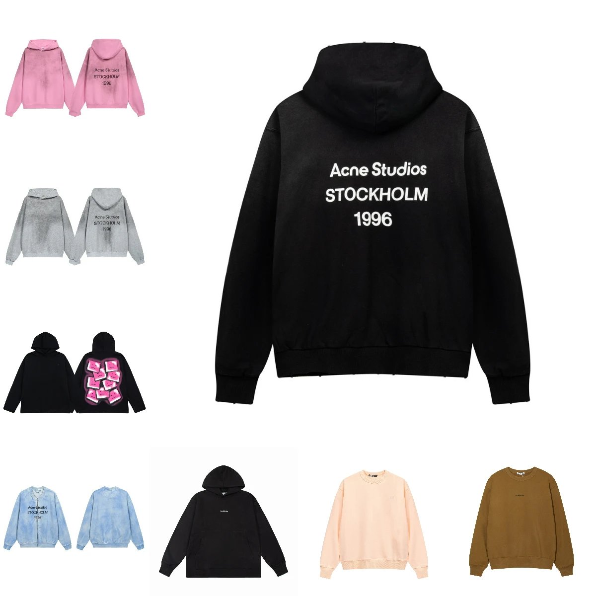 Acne Studios Black Hoodie