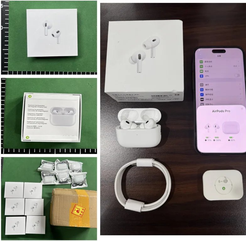 Apple AirPods Pro Wireless Earbuds with Charging Case and Accessories
