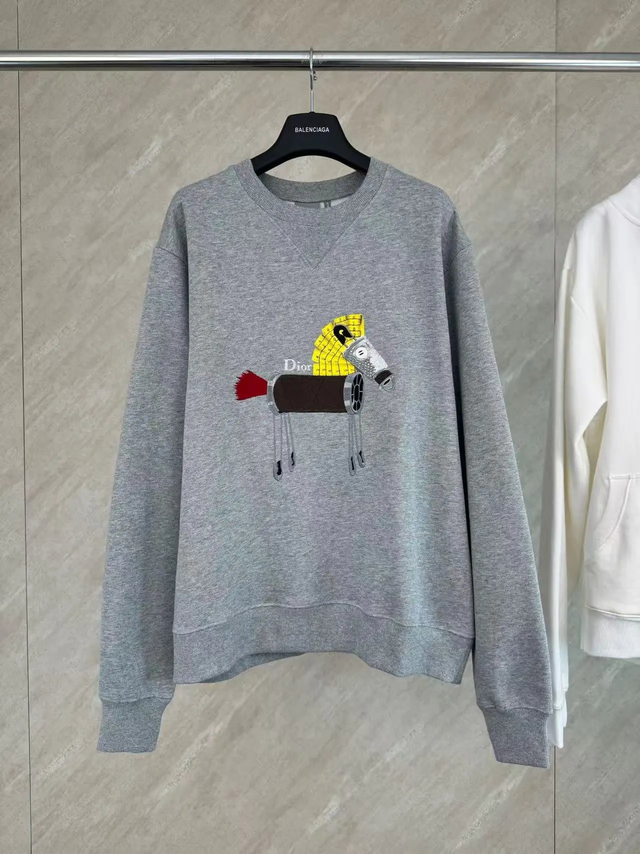 Dior Grey Horse Prin