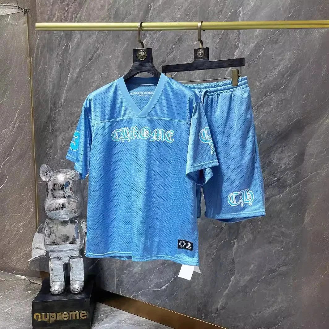 Chrome Blue Mesh Jer