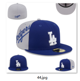 New Era Blue and Whi