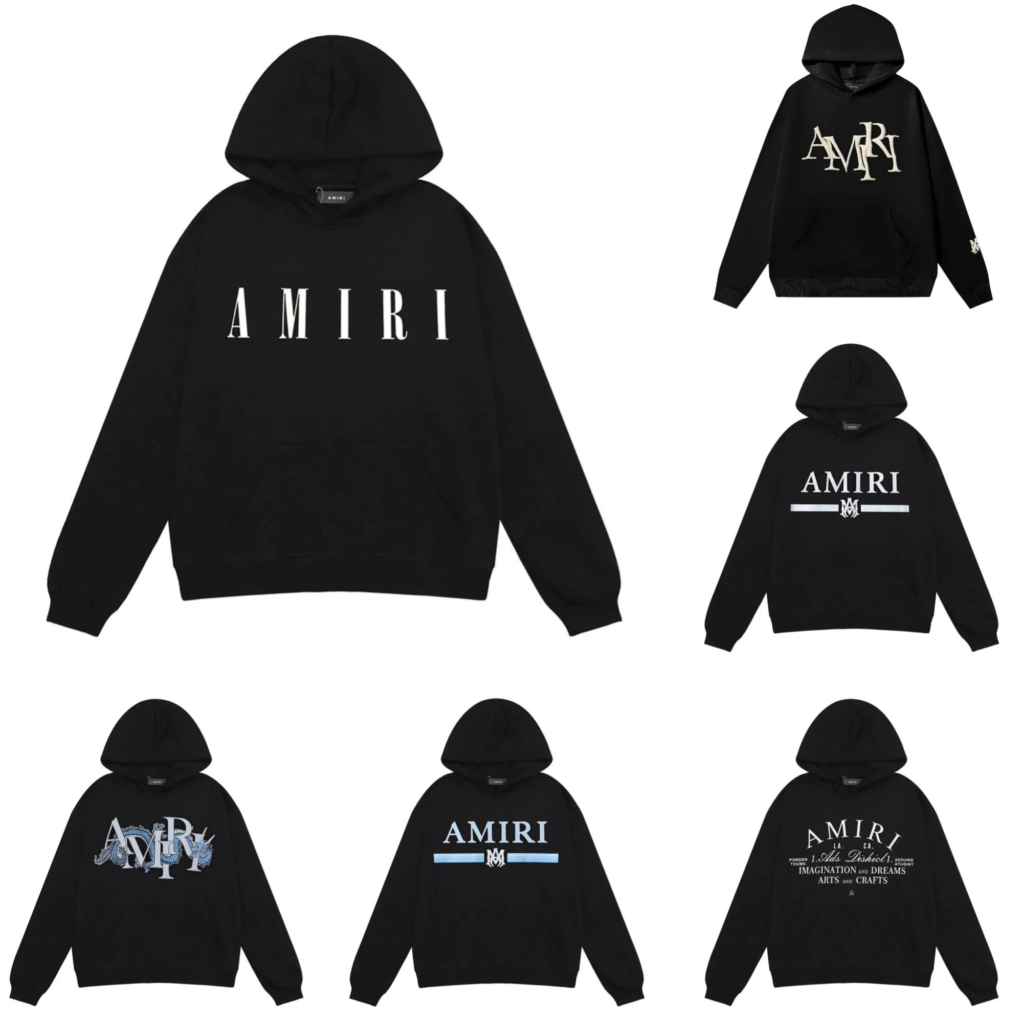 Amiri Black Hoodie