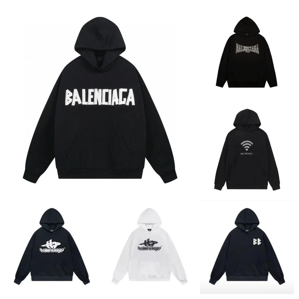 Balenciaga Black Hoo