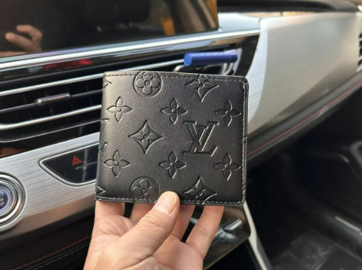 Louis Vuitton Black Monogram Bifold Wallet