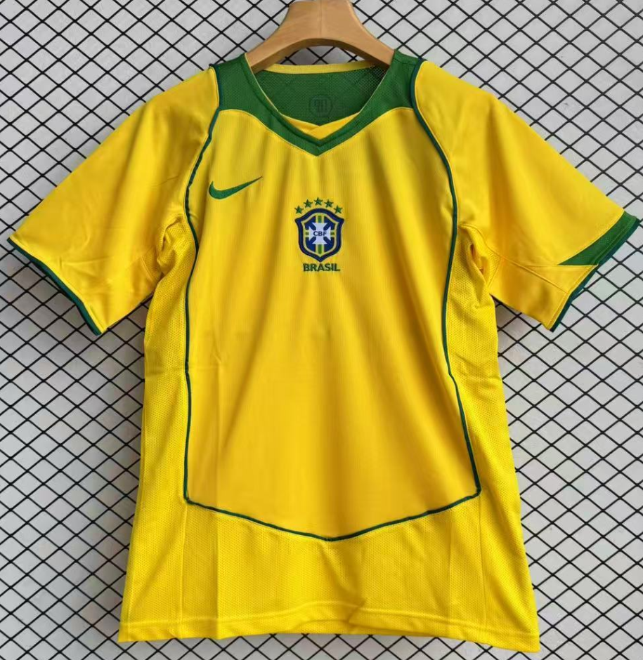 Nike Yellow Brazil Soccer Jersey