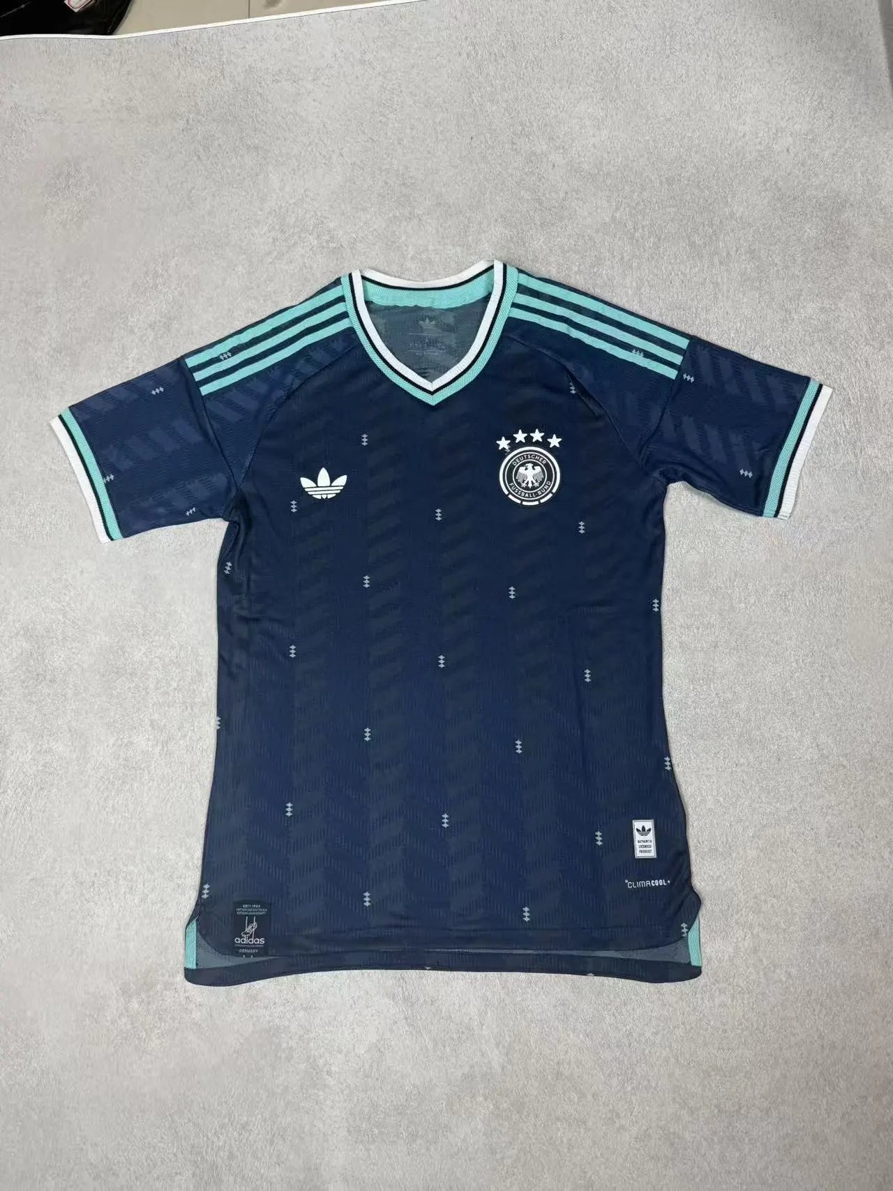 Adidas Germany Blue Short Sleeve Jersey